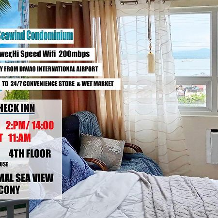 4Th Floor - Sea View Of Seawind Condominium 达沃 外观 照片